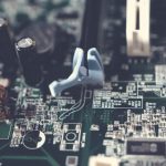 Component - Tilt-shift Photography of Motherboard