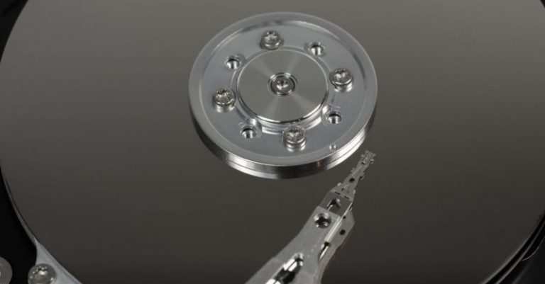 Hard Drives - Grey Metal Plier on Round Disc