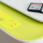 Printing - Black Sd Card Adapter on White Device