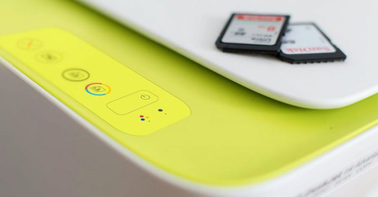 Printing - Black Sd Card Adapter on White Device