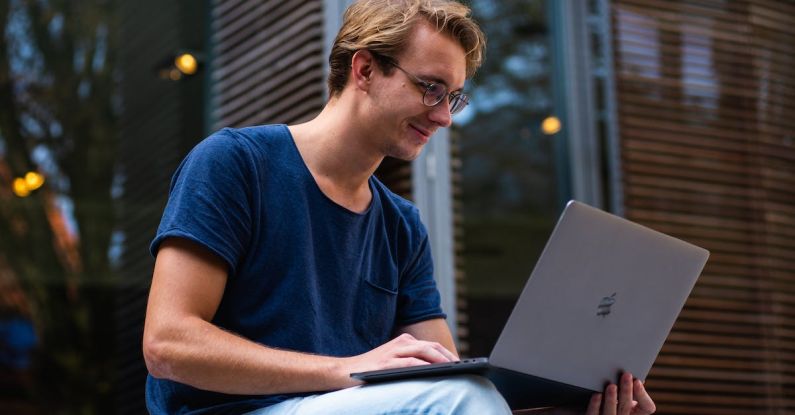 Student Laptop - Selective Focus Photo of Man Using Laptop